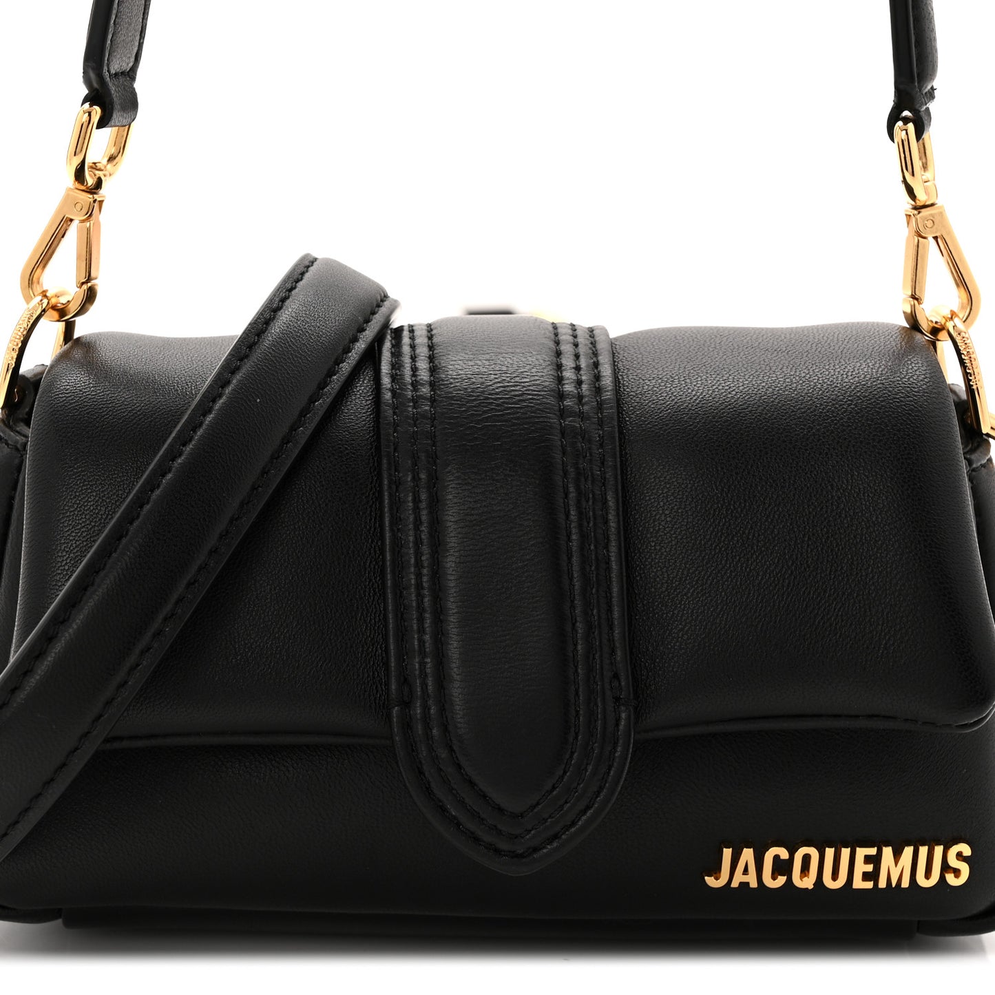 Padded Lambskin Le Petit Bambimou Black