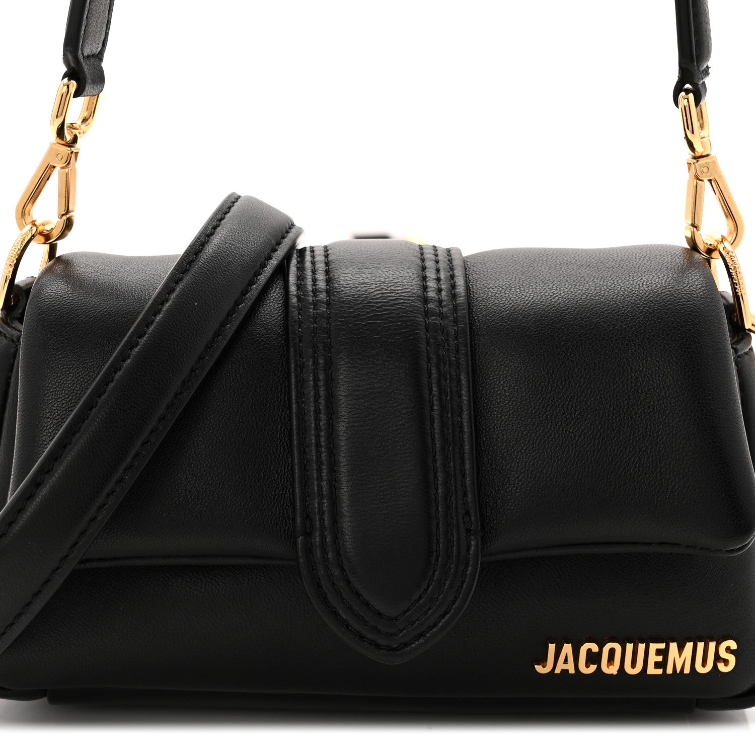 Jacquemus Padded Lambskin Le Petit Bambimou Black 7 of 9