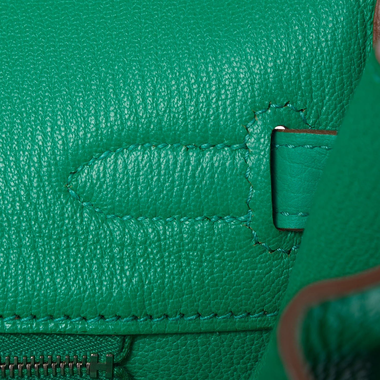 Taurillon Clemence Birkin 35 Menthe