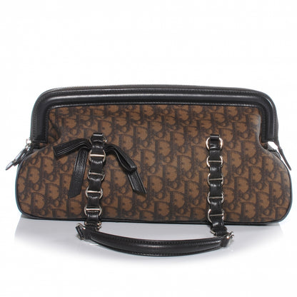 Christian Dior Monogram Trotter Romantique Zipped Tote Brown 1 of 7