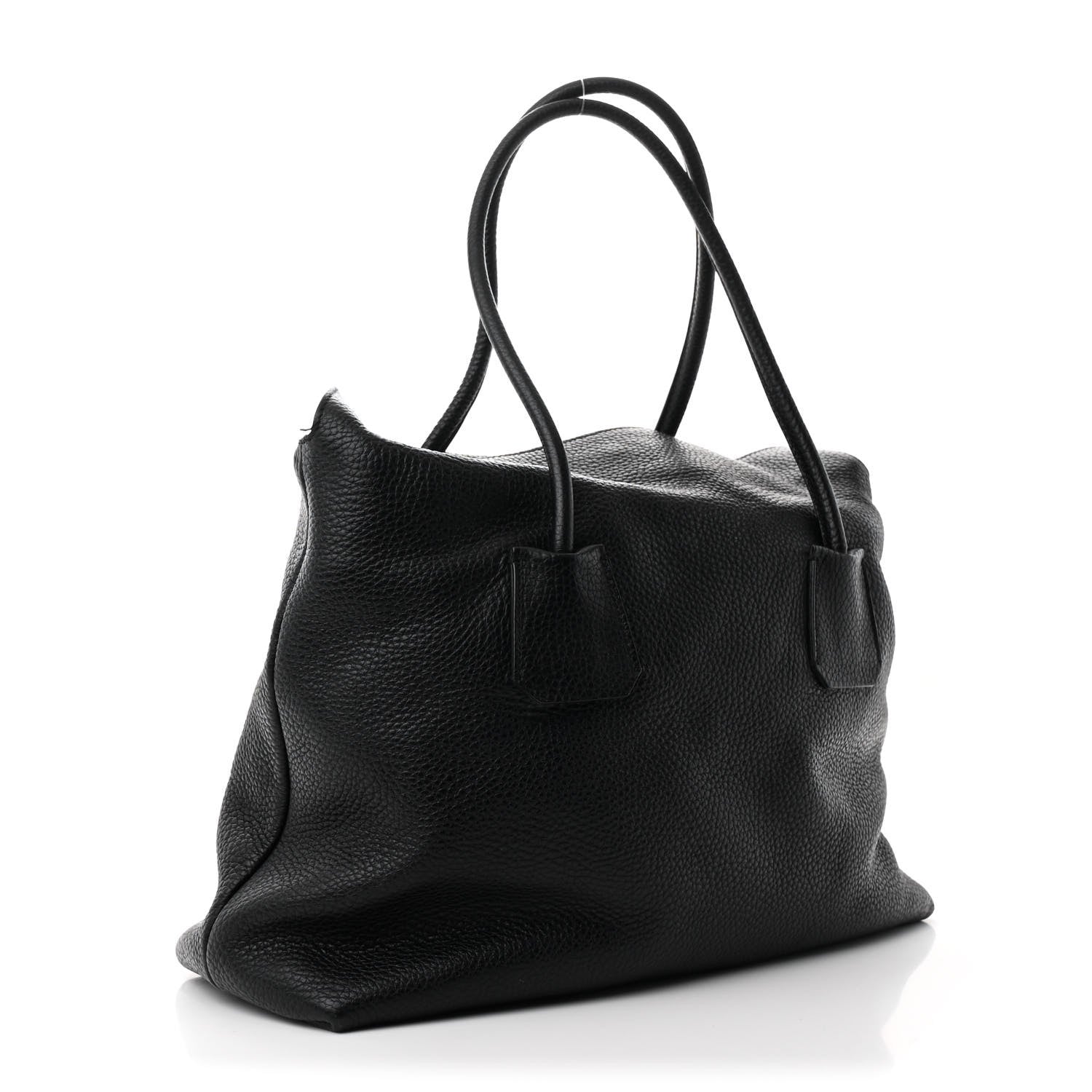 Burberry London Grainy Calfskin Medium Baynard Tote Black 3 of 11