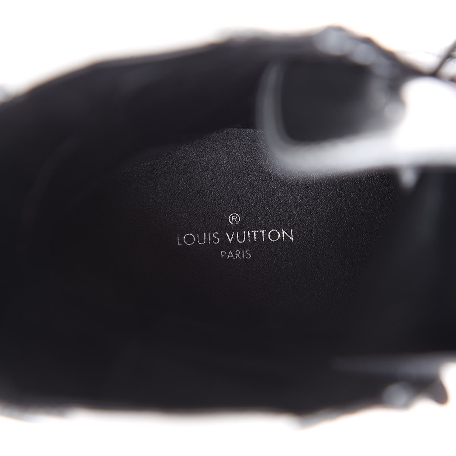 Louis Vuitton Patent Calfskin Spaceship Laureate Platform Desert Boots 37.5 Silver 7 of 11