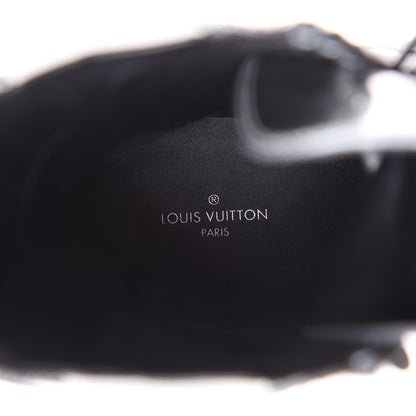 Louis Vuitton Patent Calfskin Spaceship Laureate Platform Desert Boots 37.5 Silver 7 of 11