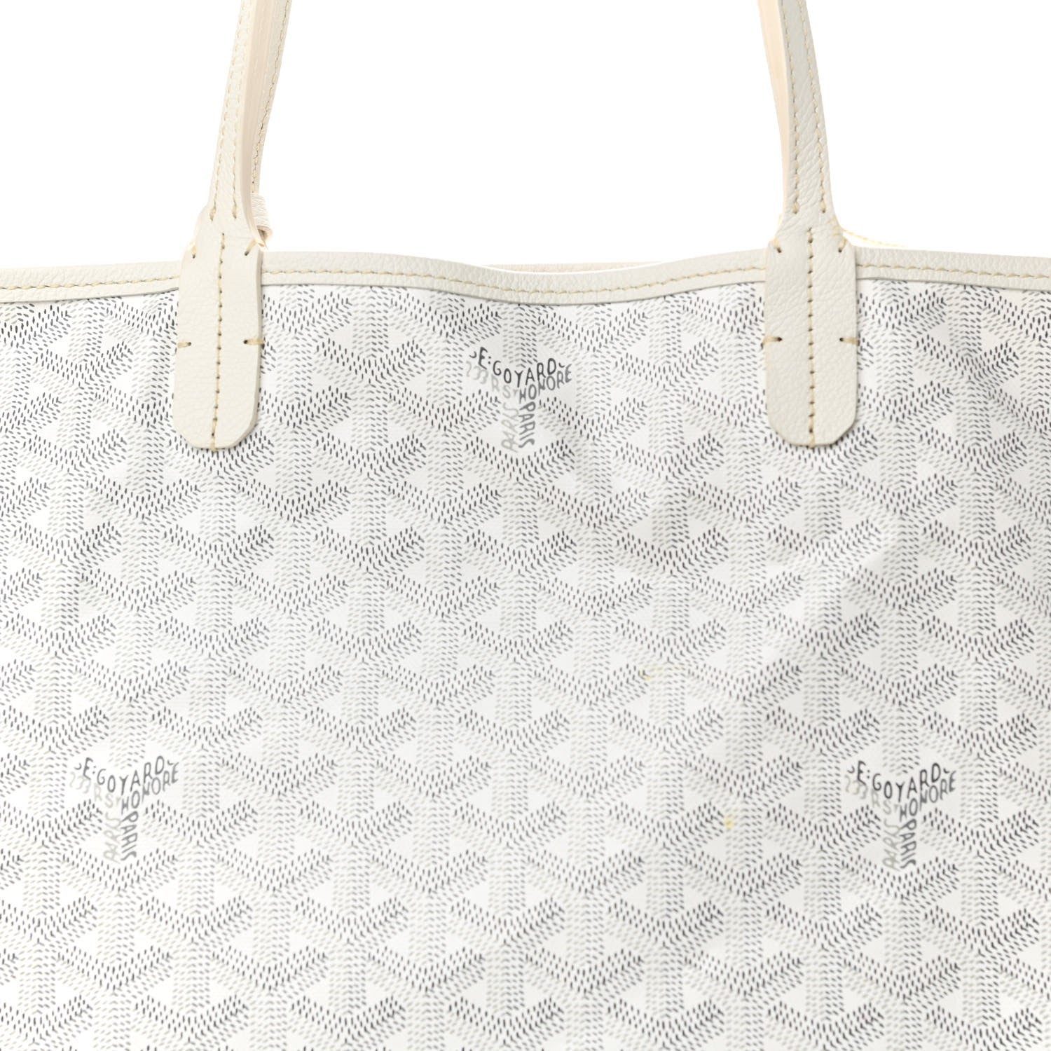 Goyard Goyardine Saint Louis PM White 9 of 11