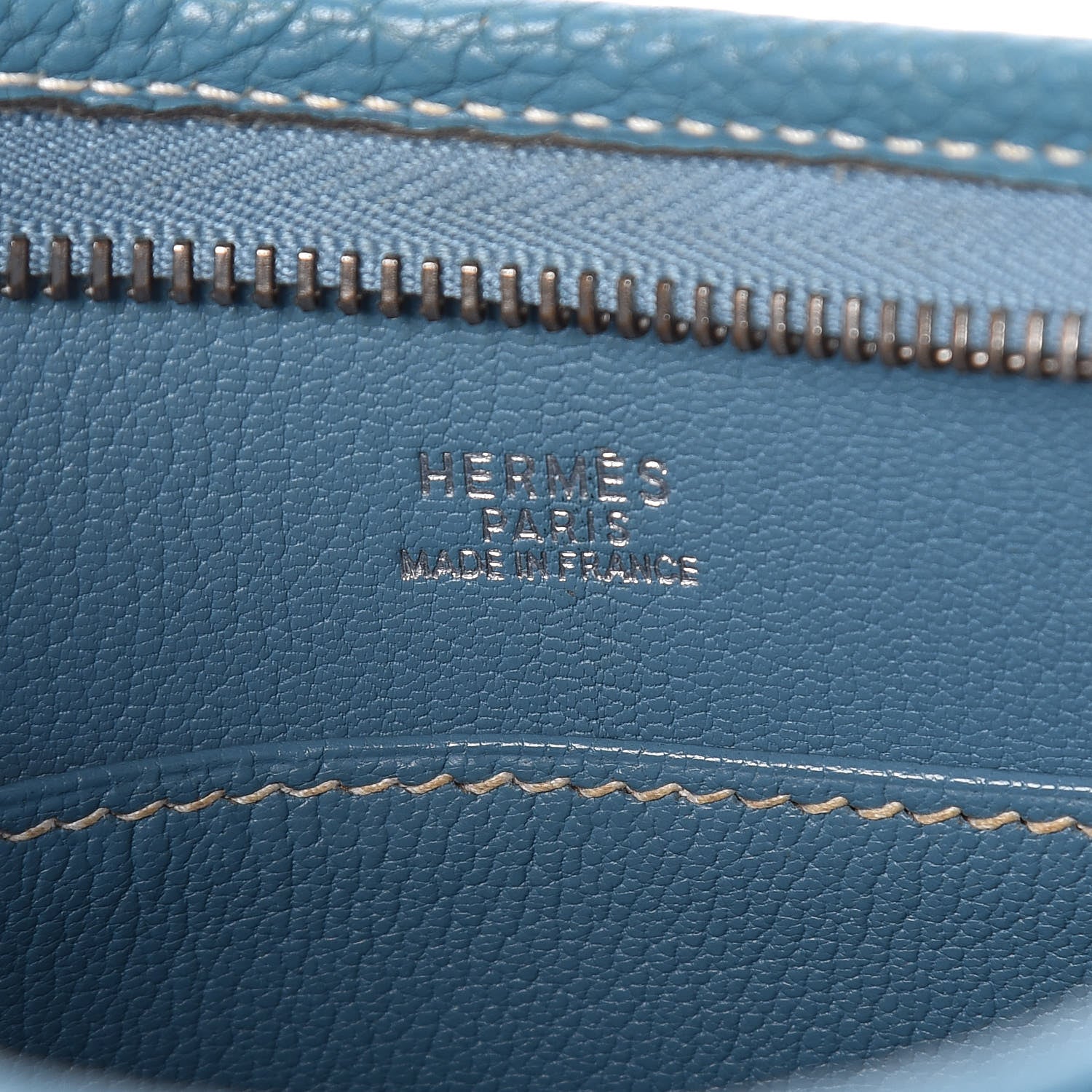 Hermes Togo Berlingo 23 PM Blue Jean 6 of 10