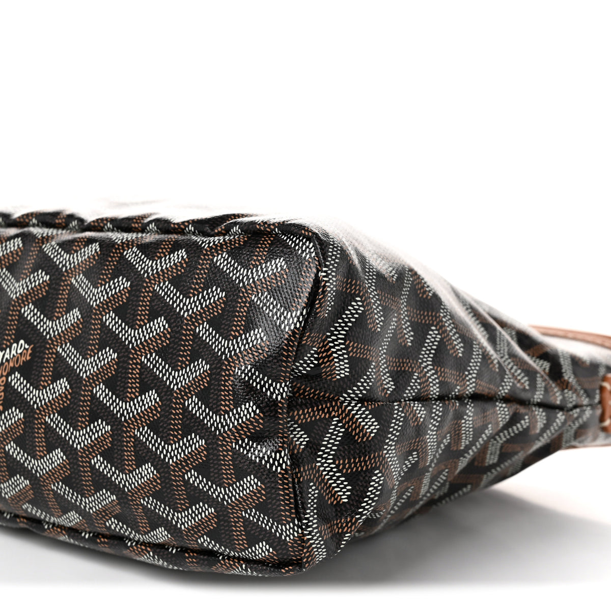 Goyardine Mini Boheme Hobo Black Gold