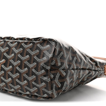Goyard Goyardine Mini Boheme Hobo Black Gold 11 of 11