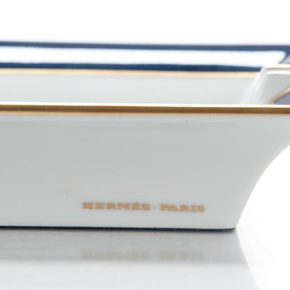 Hermes Porcelain Printed Les Leopards Ashtray 4 of 5