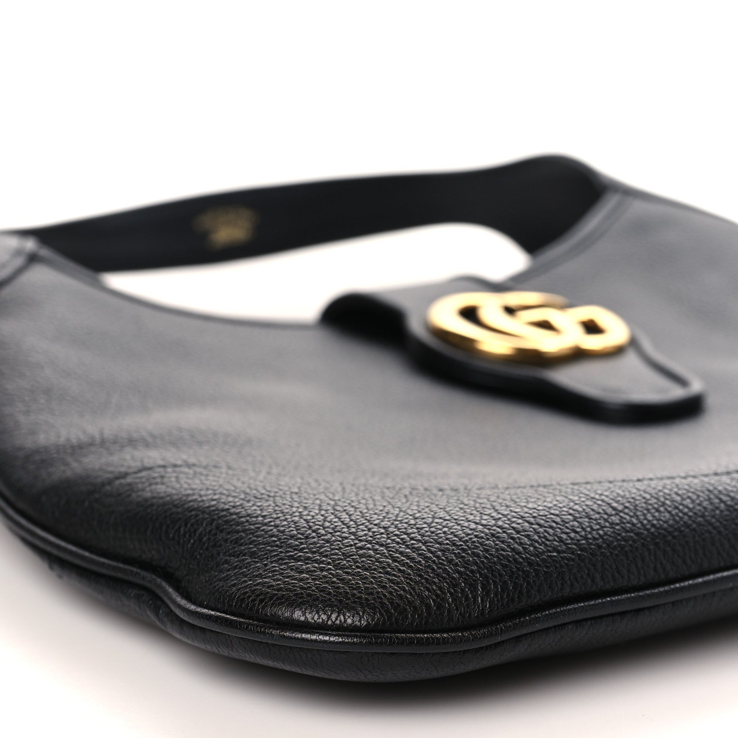 Gucci Goatskin Medium Aphrodite Shoulder Bag Black 8 of 9