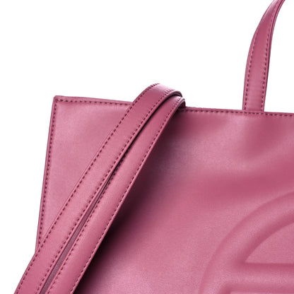 Telfar Vegan Leather Large Shopping Bag Corned Beef 8 of 13