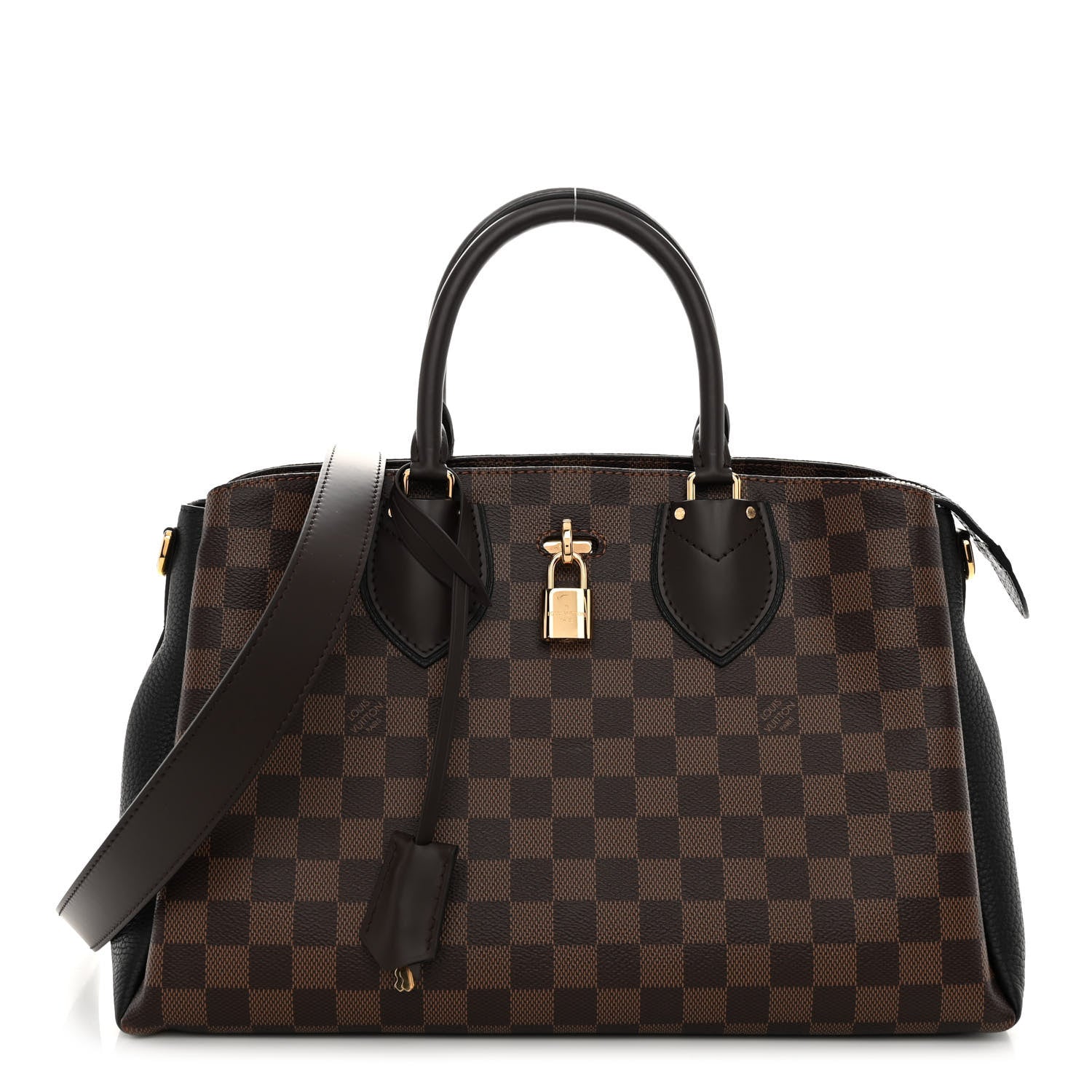 Louis Vuitton Cuir Taurillon Damier Ebene Normandy Black 1 of 10