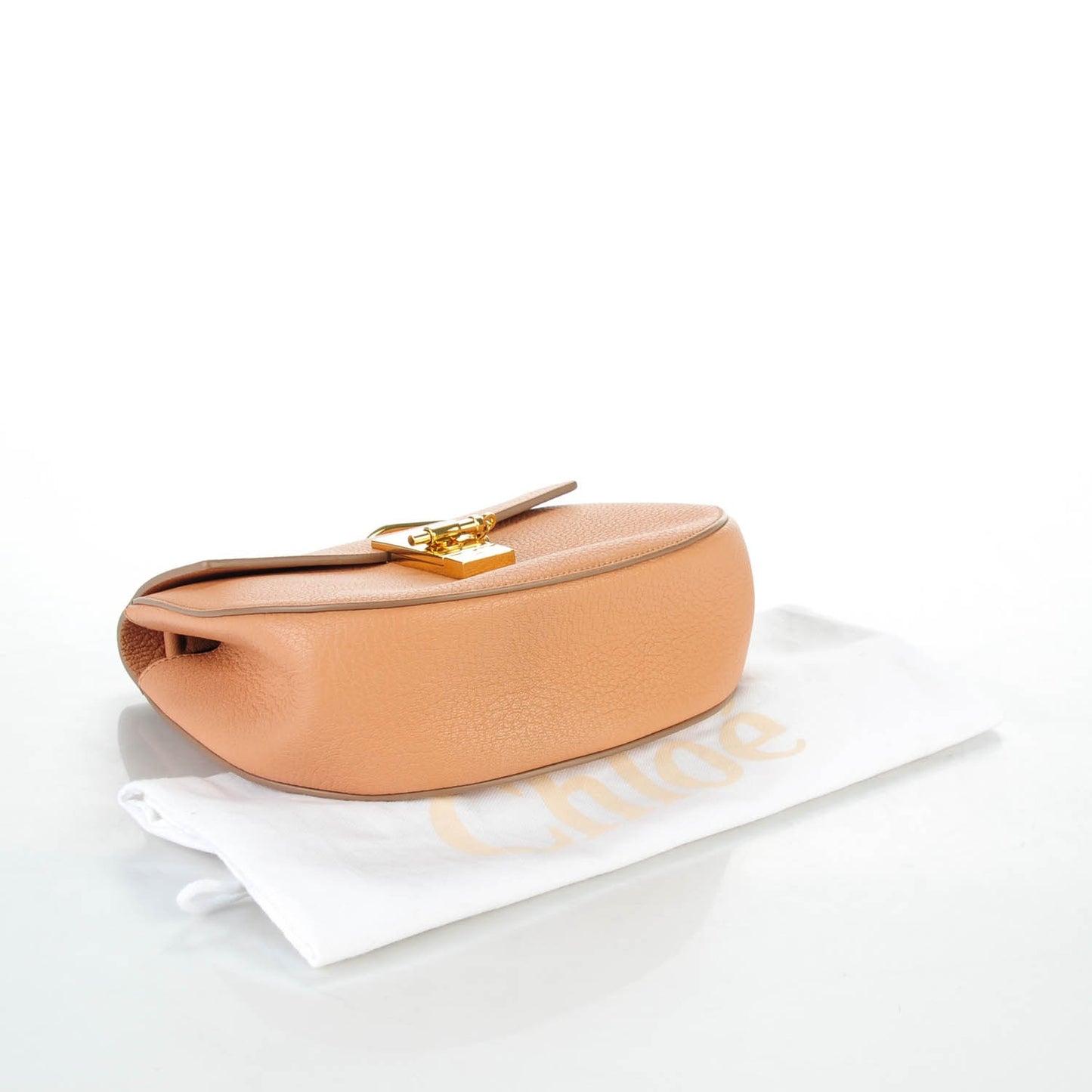 Grained Lambskin Drew Shoulder Bag Misty Rose