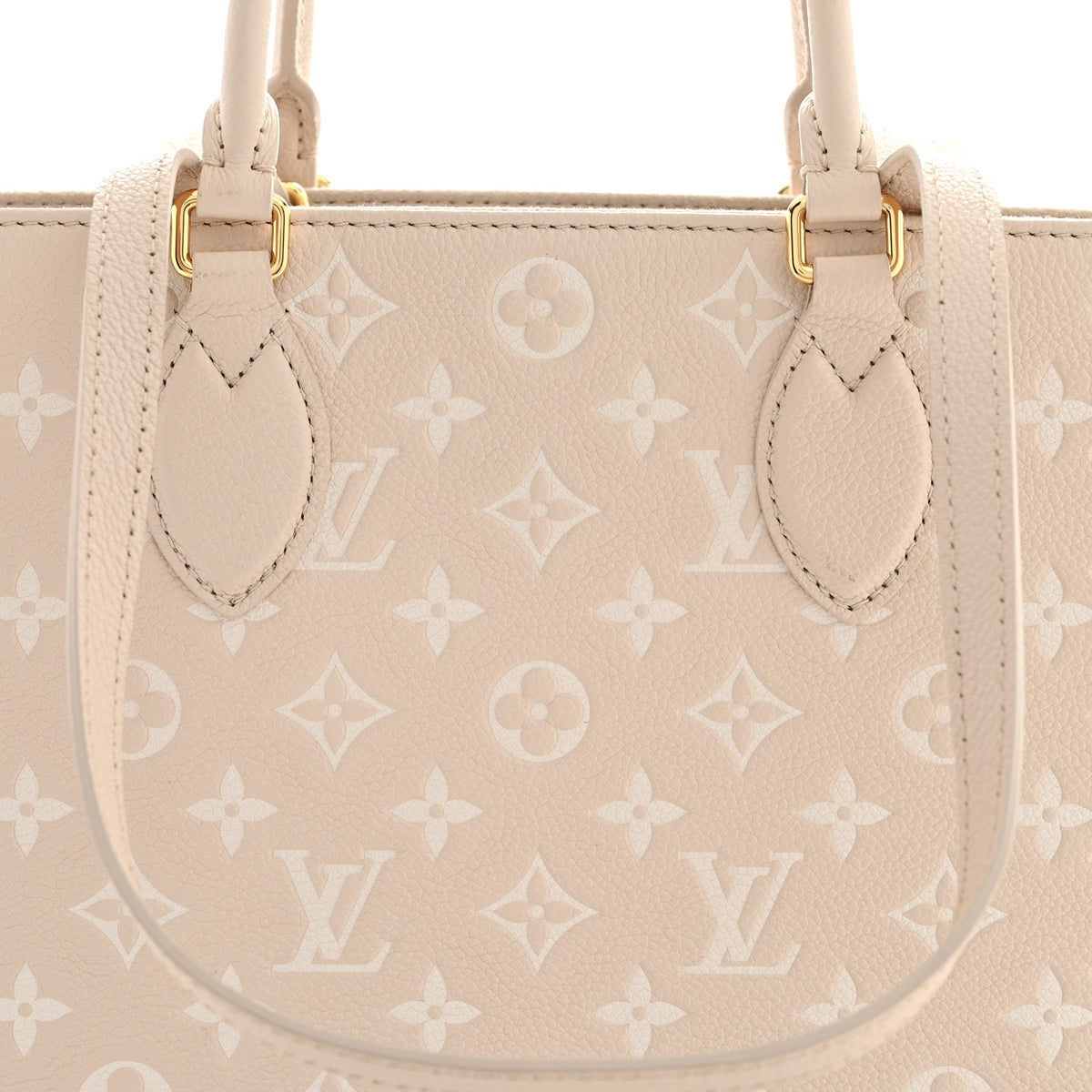 Empreinte Monogram Spring In The City Onthego MM Beige Pink Yellow