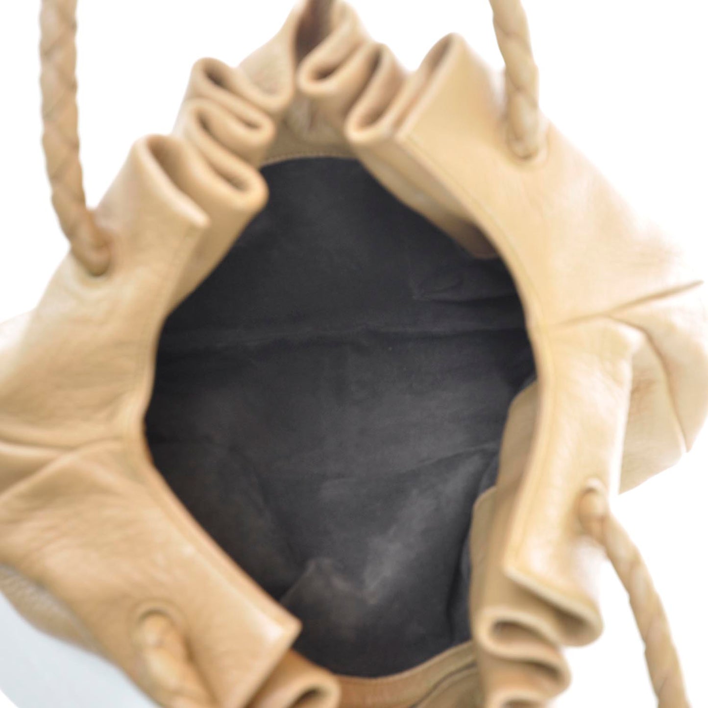 Leather Braided Hobo