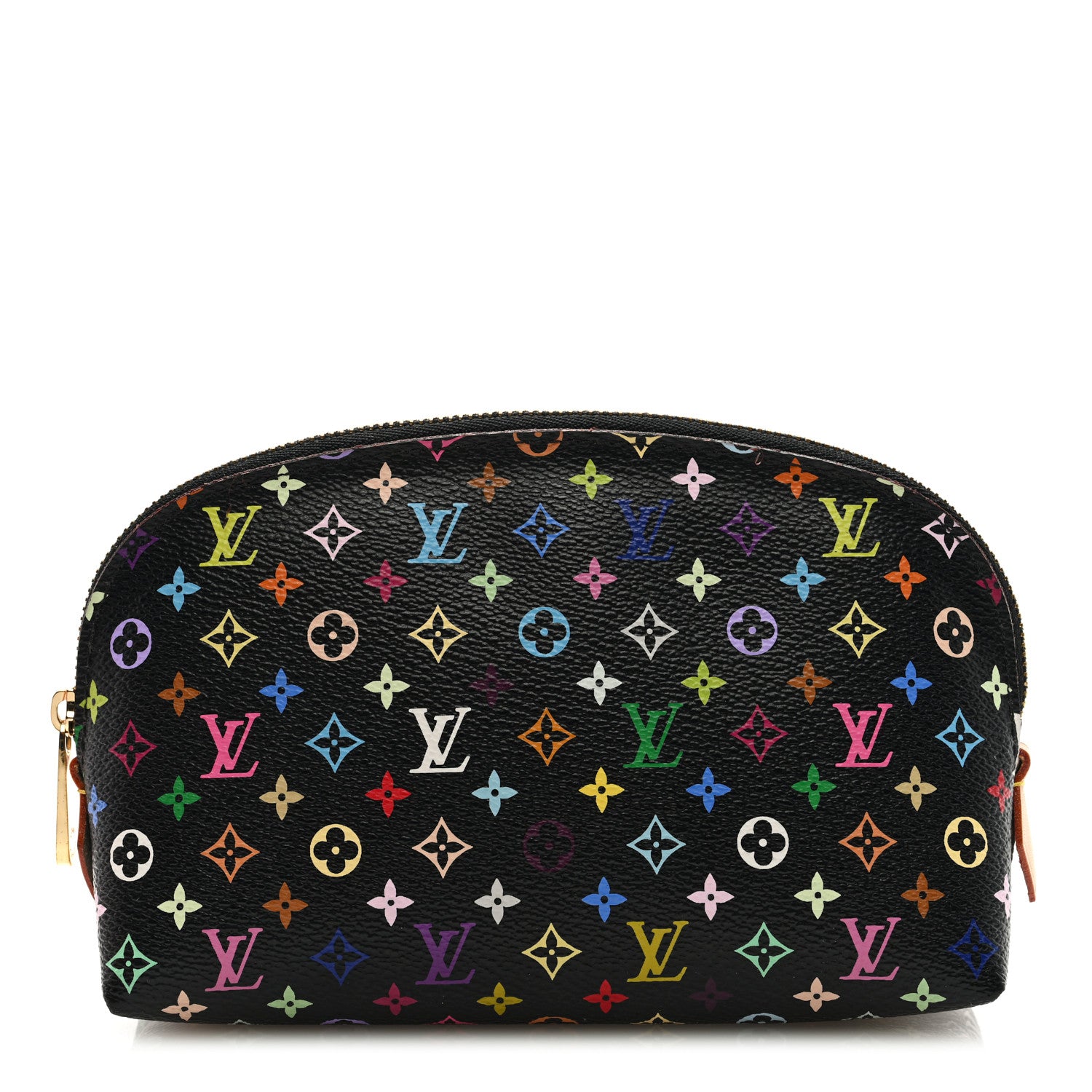 Louis Vuitton Monogram Multicolor Cosmetic Pouch Black Grenade 1 of 7