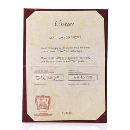 Cartier 18K Yellow Gold Juste Un Clou Ring 57 8 4 of 5
