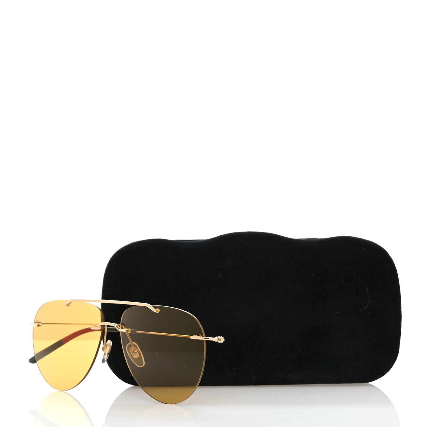 Web Aviator Sunglasses GG0397S Brown