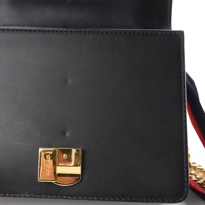 Gucci Calfskin Mini Sylvie Chain Shoulder Bag Black 12 of 12