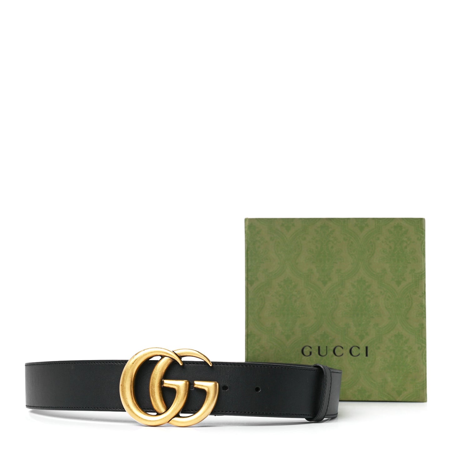 Calfskin Double G 40mm Belt 90 36 Black