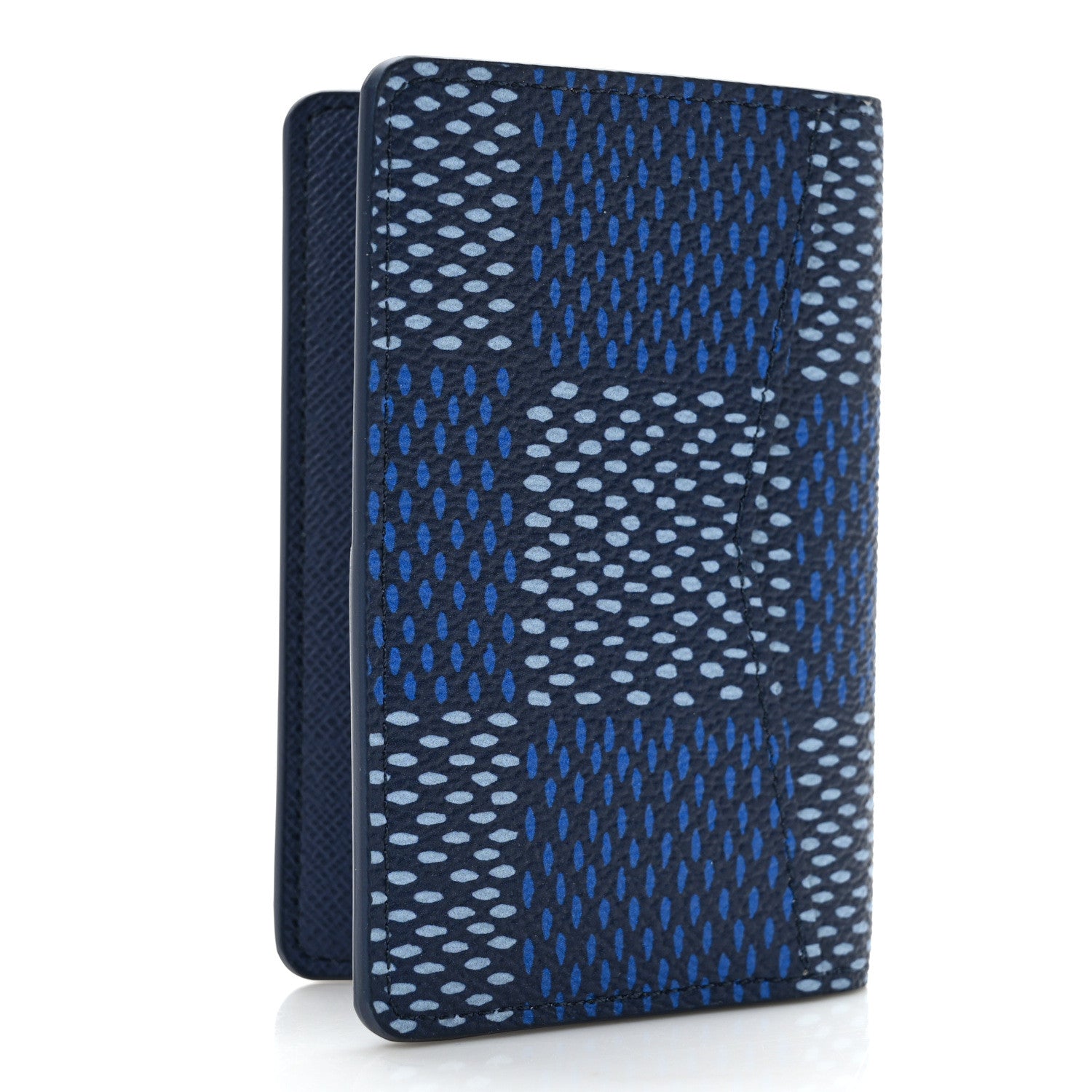 Louis Vuitton Damier Heritage Pocket Organizer Blue 3 of 8