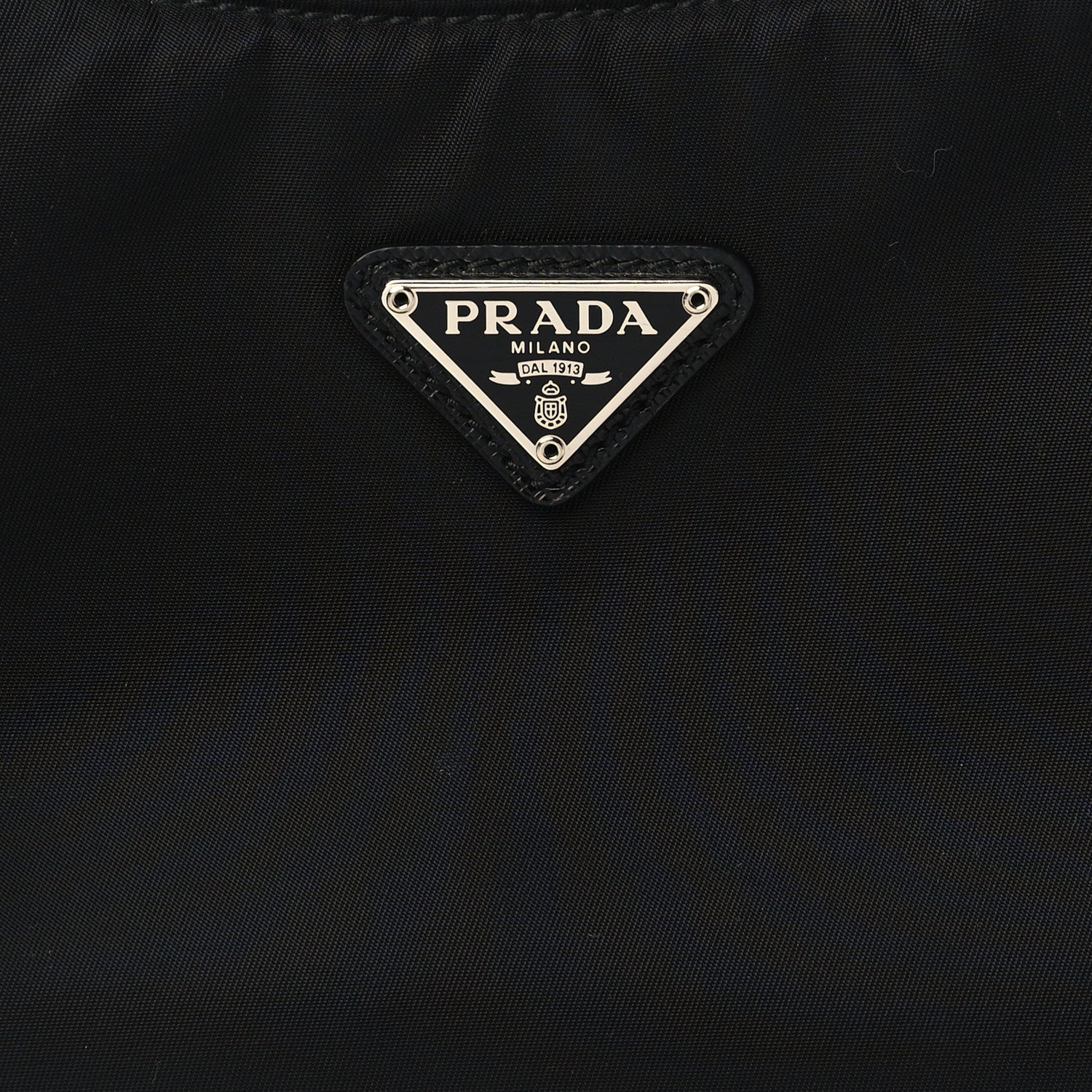Prada Tessuto Nylon Mini Re-Edition 2000 Bag Black 8 of 10
