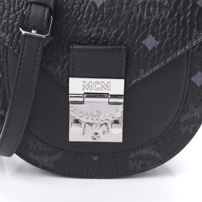 MCM Visetos Mini Patricia Crossbody Bag Black 10 of 10
