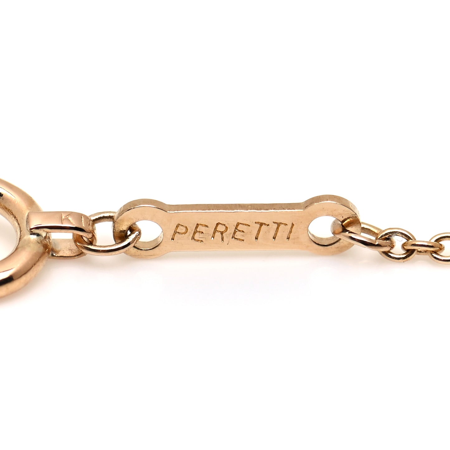 18K Yellow Gold Diamond .30ctw Elsa Peretti Diamonds by the Yard Station Bracelet