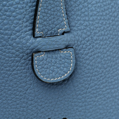 Hermes Togo Evelyne GM Blue Jean 20 of 21