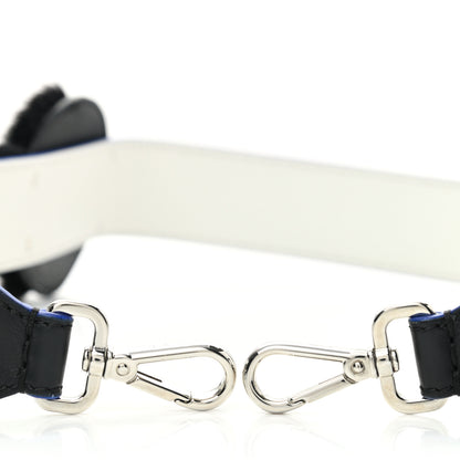 Fendi Vitello Dolce Mink Fur Karlito Inlay Strap You Black Multicolor 3 of 4