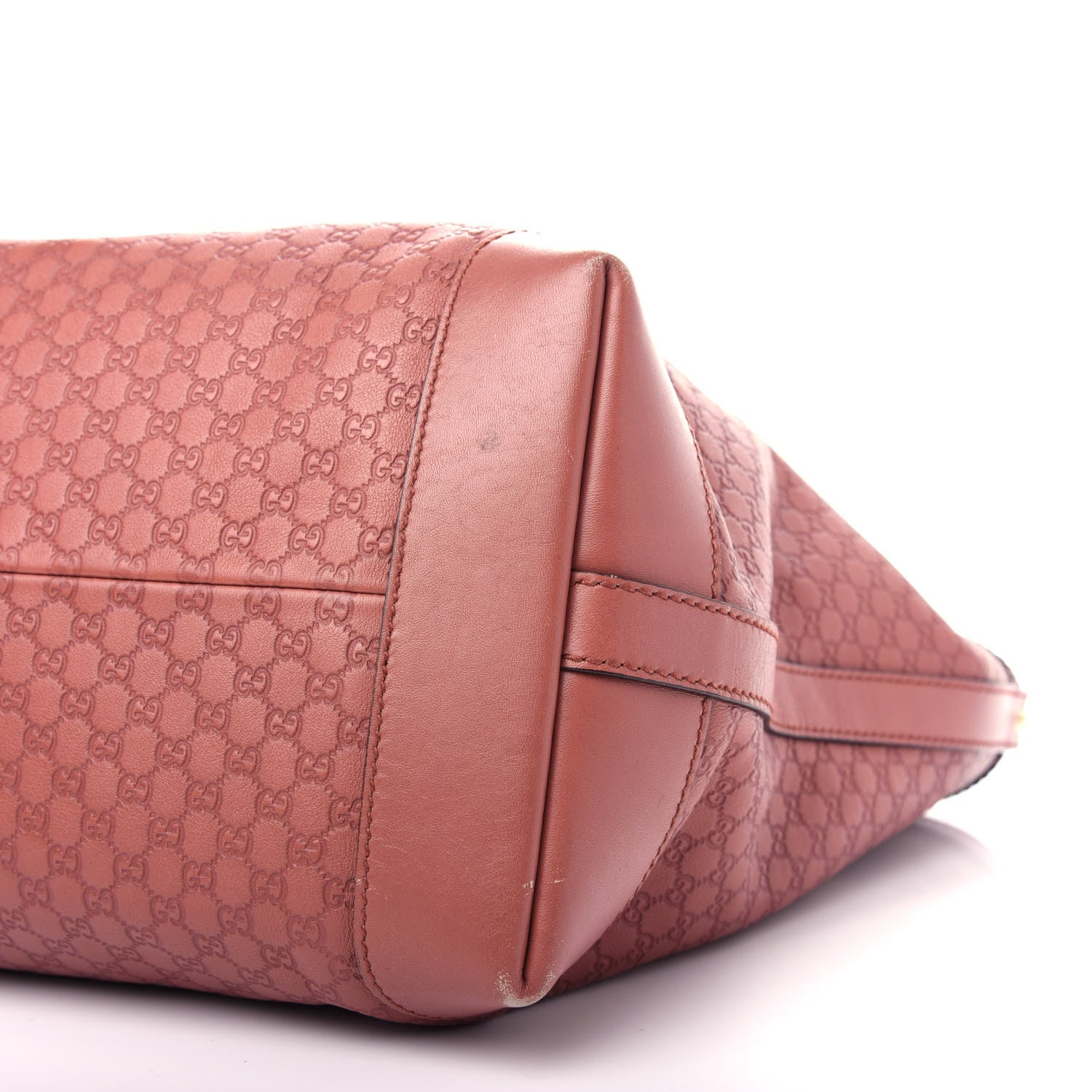 Gucci Microguccissima Medium Craft Tote Coral 11 of 11