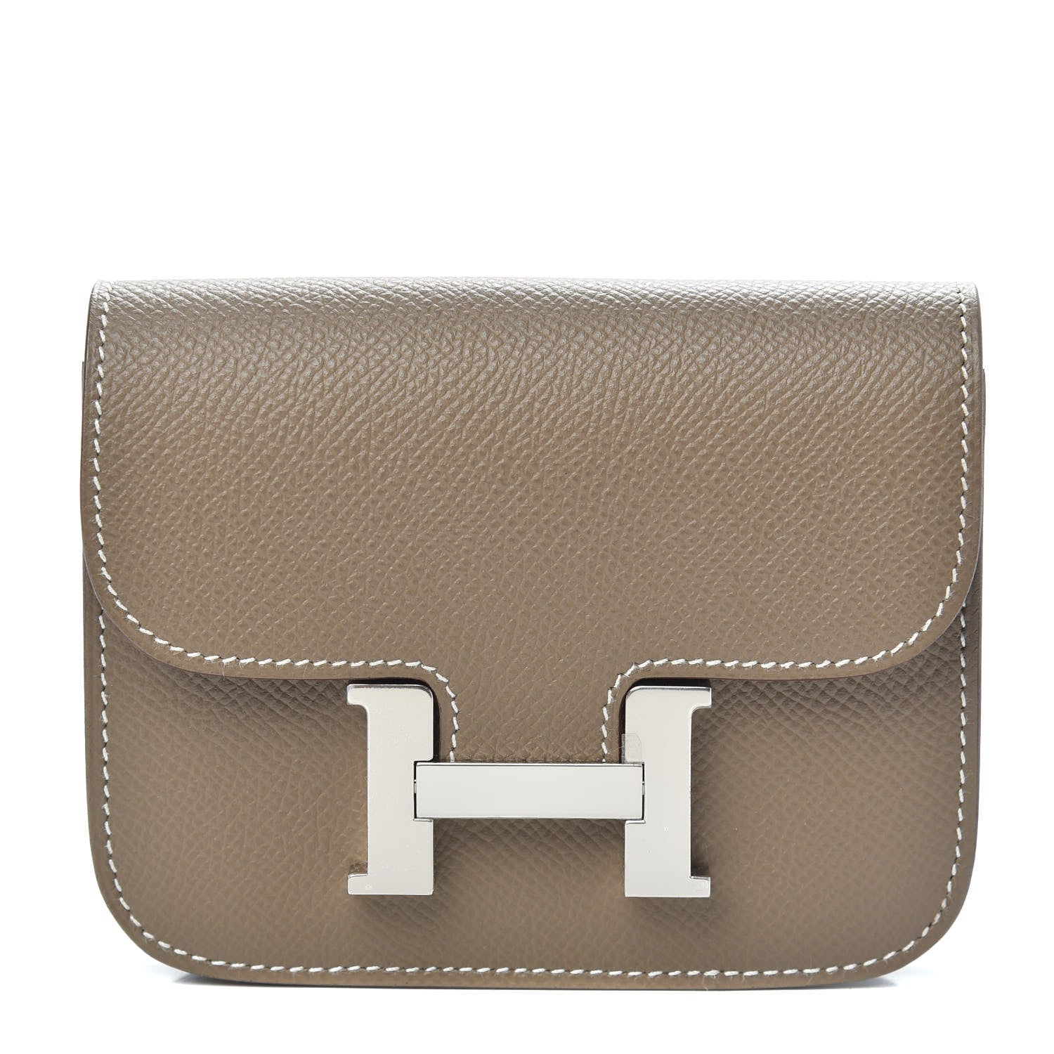 Hermes Epsom Constance Slim Wallet Etoupe 1 of 8