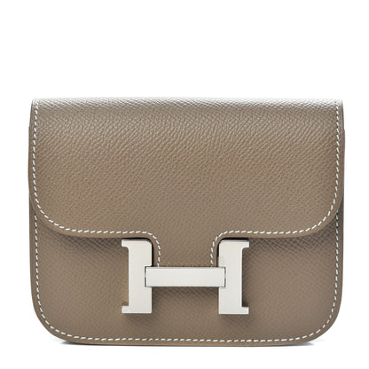 Hermes Epsom Constance Slim Wallet Etoupe 1 of 8