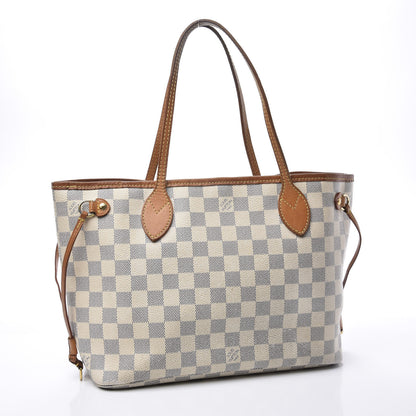 Louis Vuitton Damier Azur Neverfull PM 2 of 10