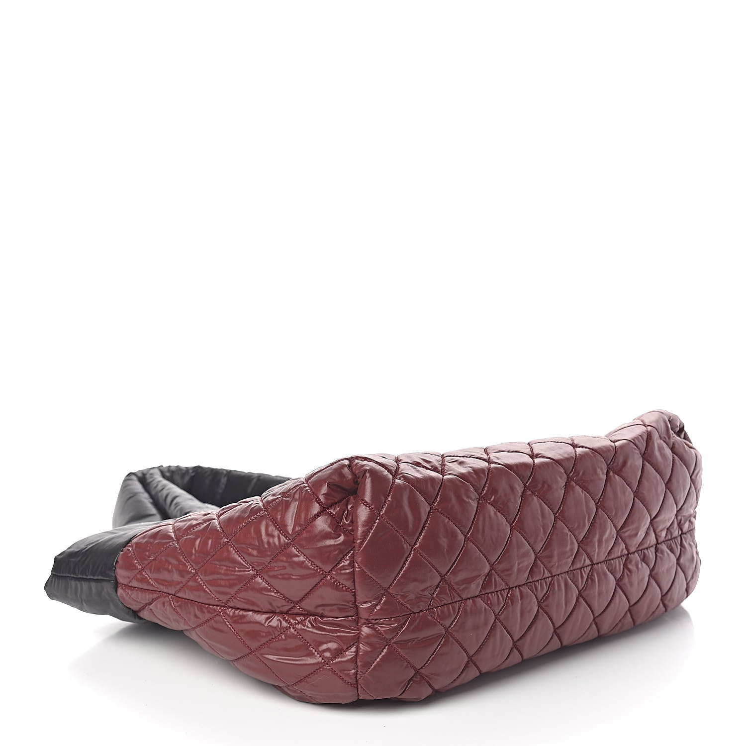 Chanel Nylon Quilted Medium Coco Cocoon Reversible Tote Black 8 of 17