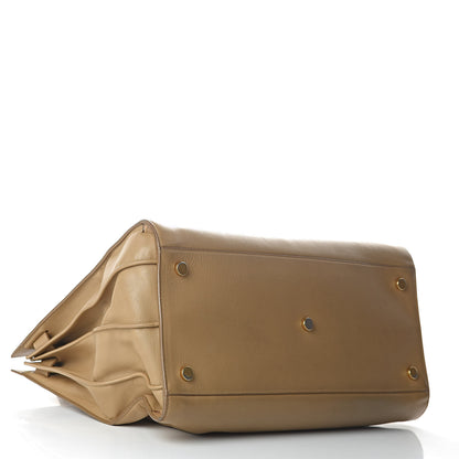 Saint Laurent Calfskin Large Sac de Jour Carryall Tan 4 of 24