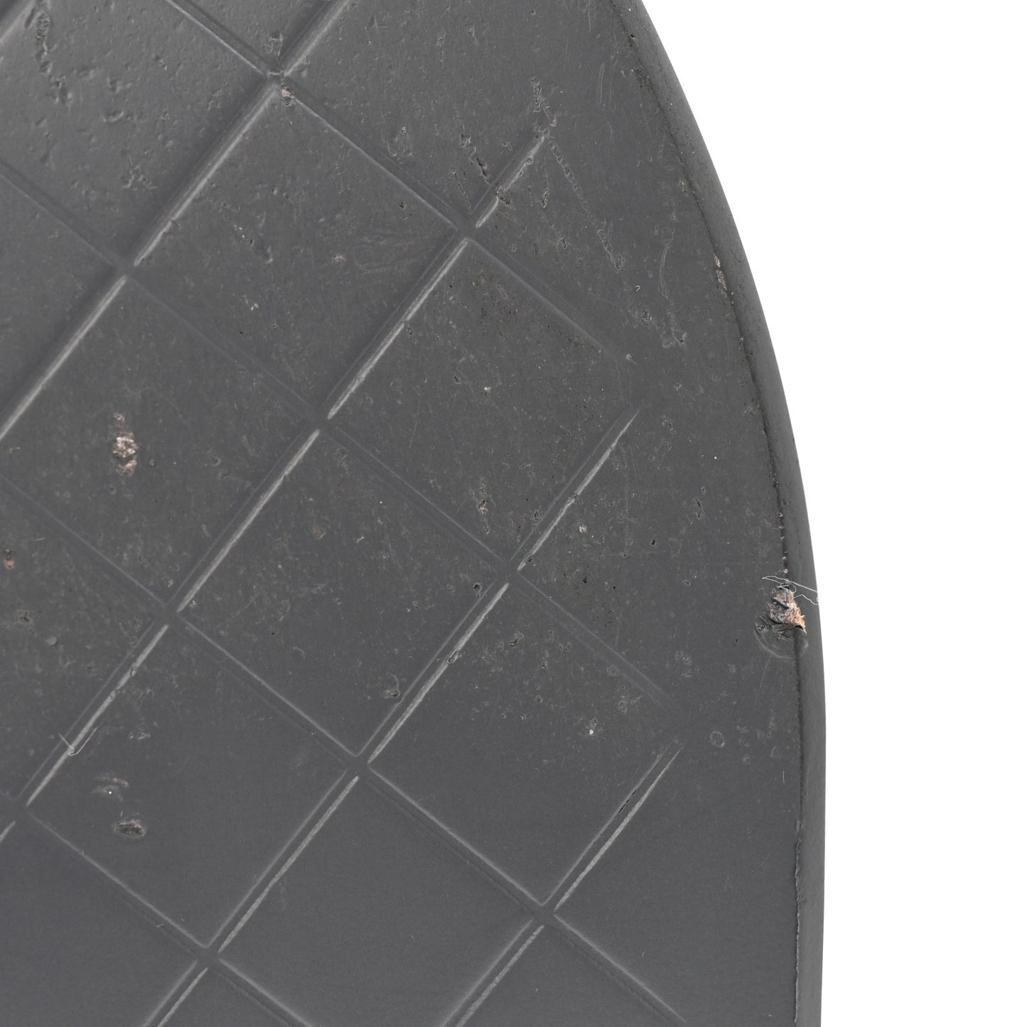 Lambskin Quilted CC Turnlock Mules 37.5 Grey