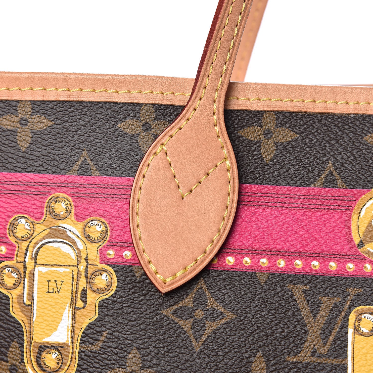 Louis Vuitton Monogram Summer Trunks Neo Neverfull MM 9 of 12