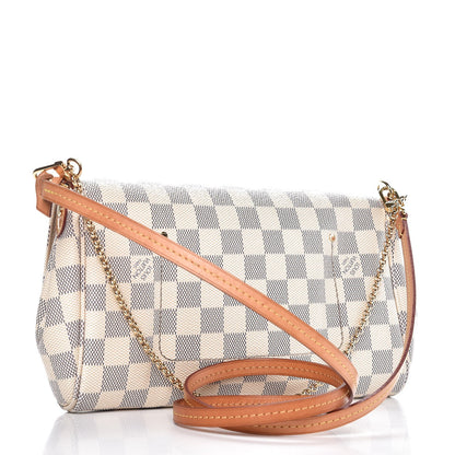 Louis Vuitton Damier Azur Favorite MM 3 of 11