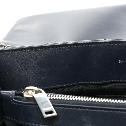 Saint Laurent Calfskin Y Quilted Monogram Medium Loulou Chain Satchel Medium Blue 13 of 20