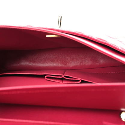 Chanel Caviar Quilted Small Double Flap Dark Pink 7 of 10