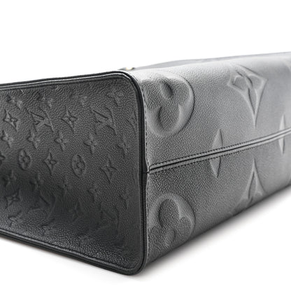 Louis Vuitton Empreinte Monogram Giant Onthego MM Black 8 of 10