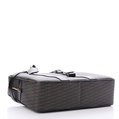 Saint Laurent Toile Classic Monogram Rodeo Briefcase Black 4 of 7