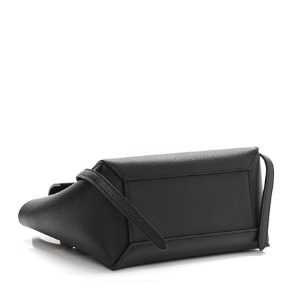 Celine Grained Calfskin Nano Belt Bag Black 4 of 9