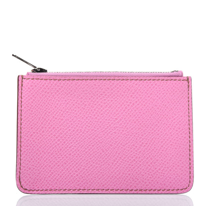 Hermes Epsom Constance Slim Wallet 5P Pink 11 of 15