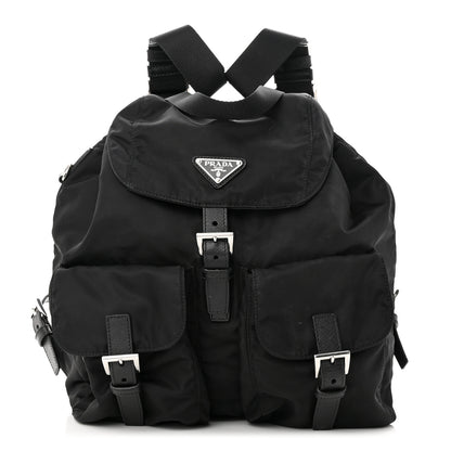 Prada Re-Nylon Saffiano Medium Backpack Black 3 of 15