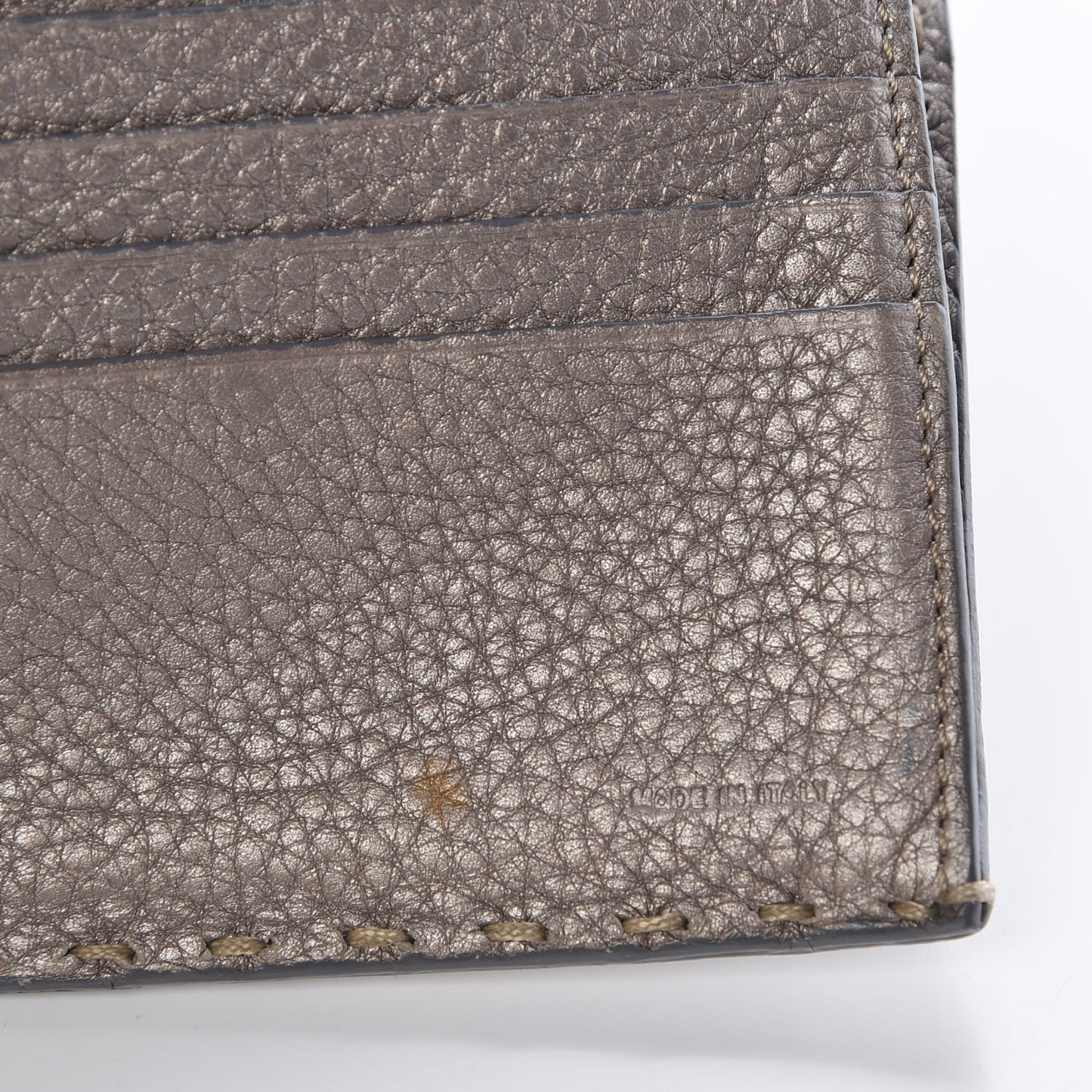 Cuoio Romano Selleria Continental Wallet Peltro