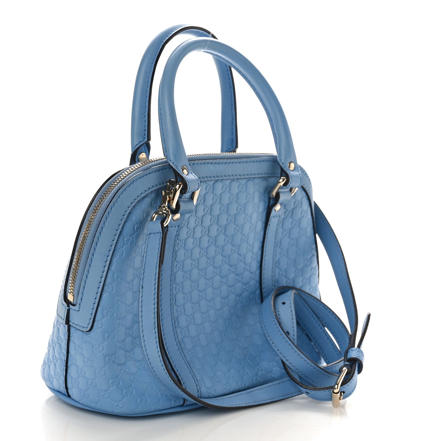 Microguccissima Mini Dome Bag Mineral Blue