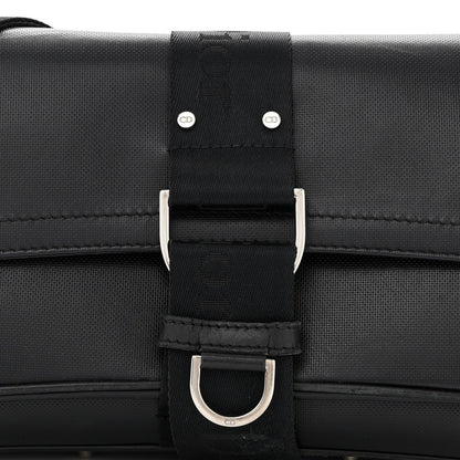 Christian Dior Coated Canvas Crystal Hardcore Bag Black 8 of 16