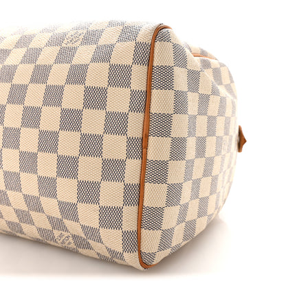 Louis Vuitton Damier Azur Speedy 30 9 of 9
