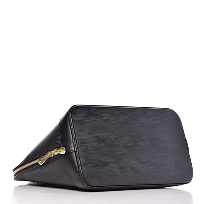 Louis Vuitton Epi Alma PM Black 4 of 15